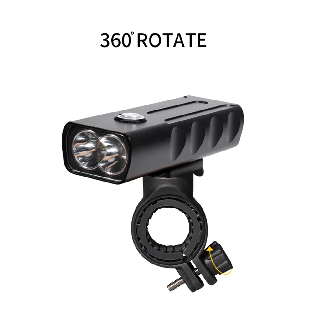 

1000 Lumens Bike Light T6 L2 Rechargeable Bicycle Lamp Front Handlebar Cycling Led Battery Flashlight Headlight Rear Taillight