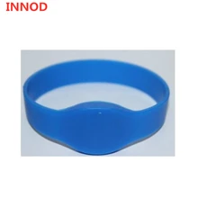 30 шт./лот синий цвет силиконовый браслет для радиочастотной идентификации водонепроницаемый браслет рчид бирка с инопланетянином H3 чип epc gen2