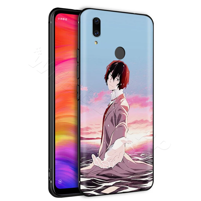 Bungou бродячие собаки дазай Осаму чехол для Xiaomi Redmi 4A 4X 5 5A 6 6A 7 7A S2 Note Go K20 Pro Plus Prime