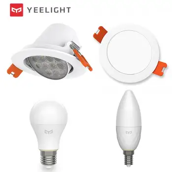 

Yeelight Smart Light Set Bluetooth Mesh Edition Bulb Lamp/Downlight/Spotlight/ Candle Lamp Smart Home Automation Work With Mijia
