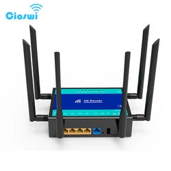 Cioswi WG155 T 4g lte modem roteador sem fio wi fi com cartão sim 802.11ac banda dupla gigabit 2.4g 5.8ghz wifi roteador openwrt sistema