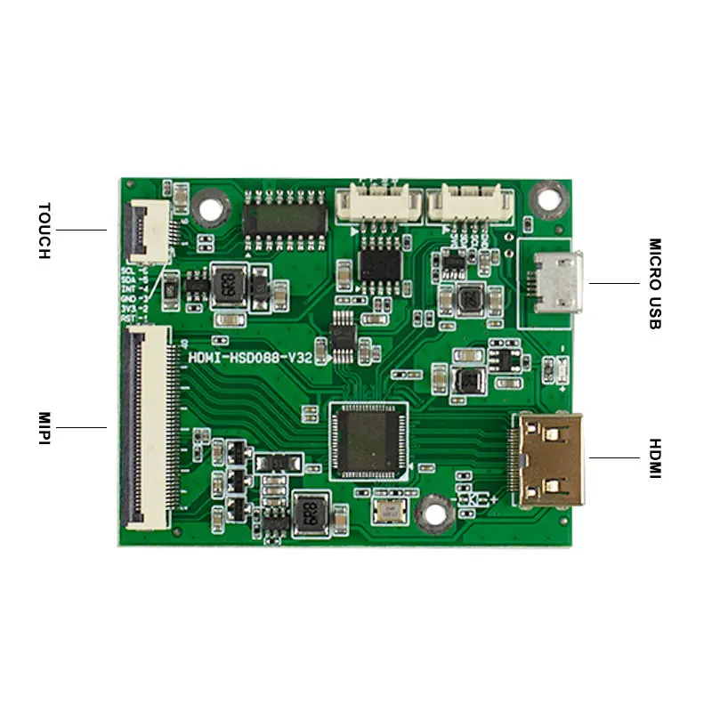 Original Hannstar Hsd088ipw1-a00 Ips 1920*480 8.8 Polegada Display Lcd de Toque com Placa para Exibição Automotiva - Imagem 3