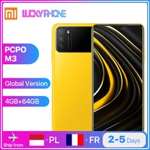 Global Version Xiaomi POCO M3 Mobile Phone 4GB 64GB Snapdragon 662 6.53 Inch HD Screen 48MP HD Camera Bluetoot 5.0