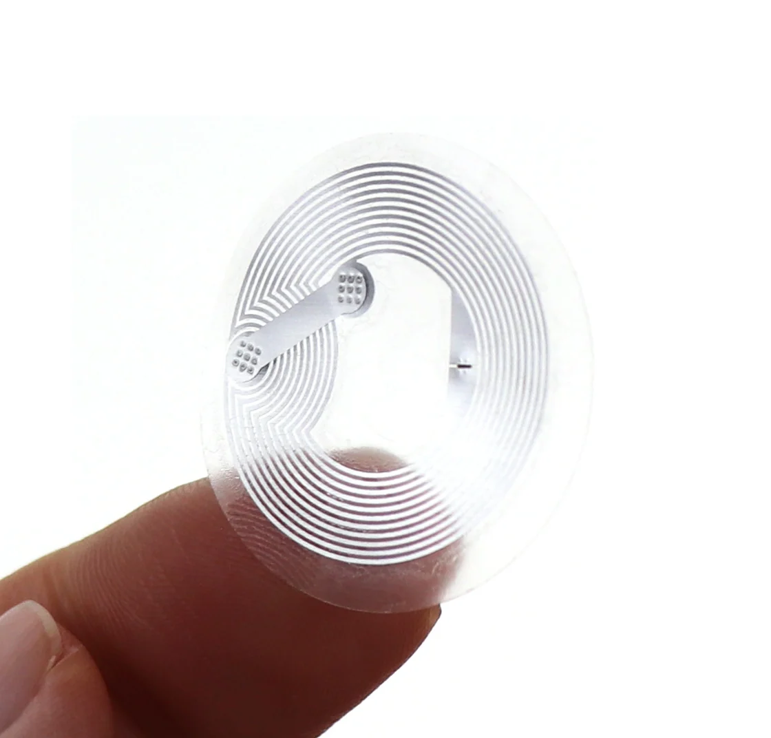 100pcs Ntag213 Ntag215 Ntag216 NFC Tag 13.56MHz ISO14443A Sticker 213 NFC Phone Available RFID tags Stickers Adhesive Label 6