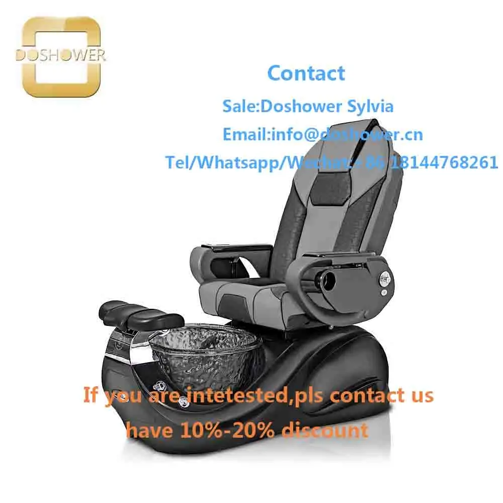 Foot spa massage chair with pedicure massage chair remote for luxury spa chair