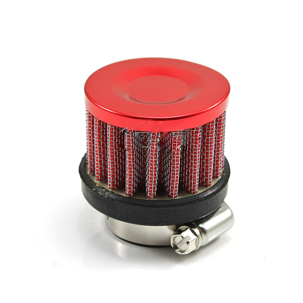 Universal 25mm Car Air Filter for Motorcycle Cold Air Intake High Flow Crankcase Vent Cover Mini Breather Filters