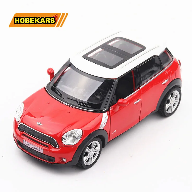 Высокая имитация литья под давлением модель автомобиля MINI Cooper 1/36 металлический