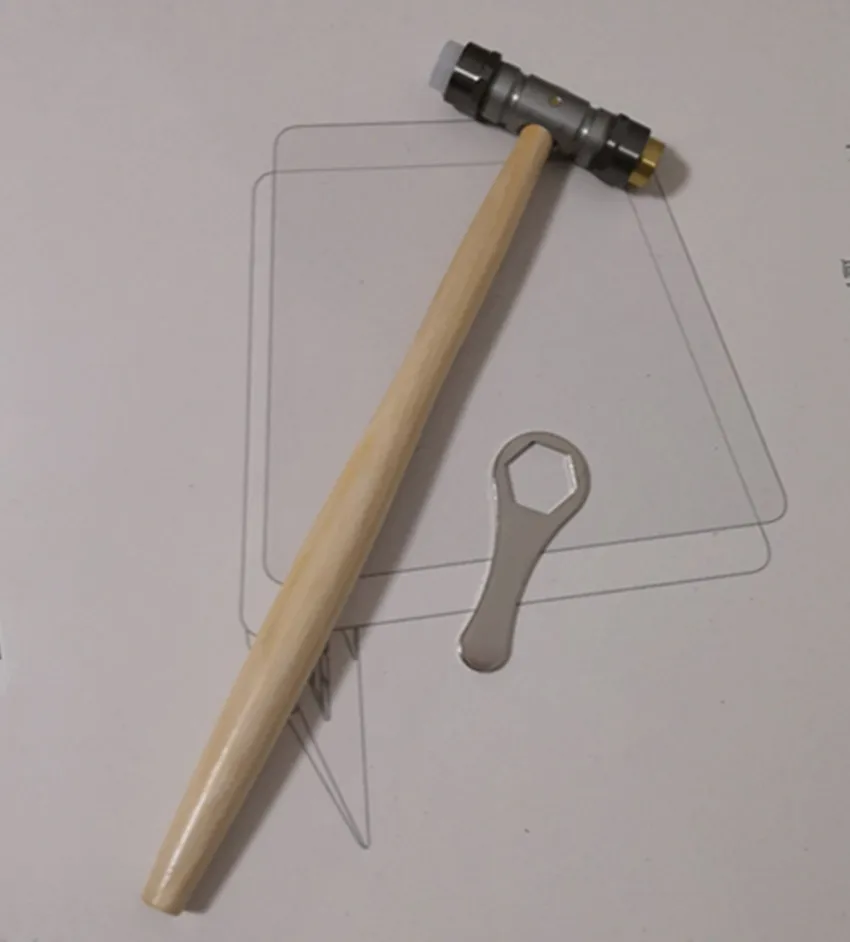 Швейцарский BERGEON 30417 двусторонний Молот латунный синтетический материал маленький молот молоток ремонтный инструмент