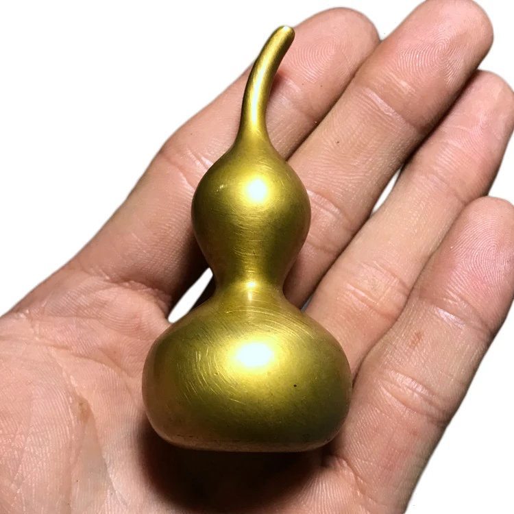 

LAOJUNLU Archaize Brass Gourd Ornaments Archaize Bronze
