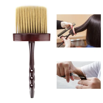 

Professional Hairdressing Neck Brush Barber Cleaning Hairbrush Hair Sweep Brush Salon Hair Cutting Neck Duster for Salon Home