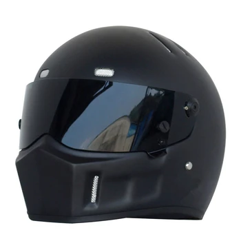 

Black Motorcycle Helmet ATV-1 For Karting Car Racing Moto Full Face Helmets casco capacete DOT certification