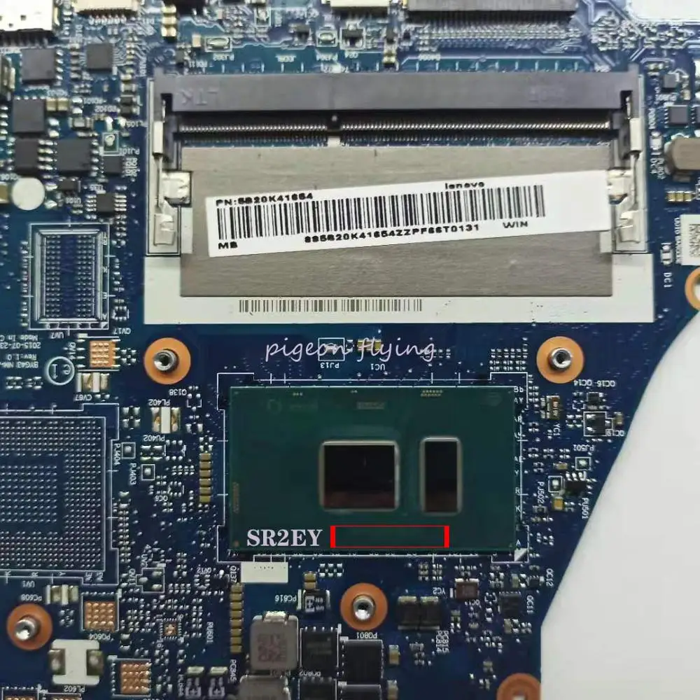  BYGA43 NM-A601 Yoga 700-14ISK motherboard Mainboard for lenovo ideapad laptop 80QD CPU:I5-6200U DDR