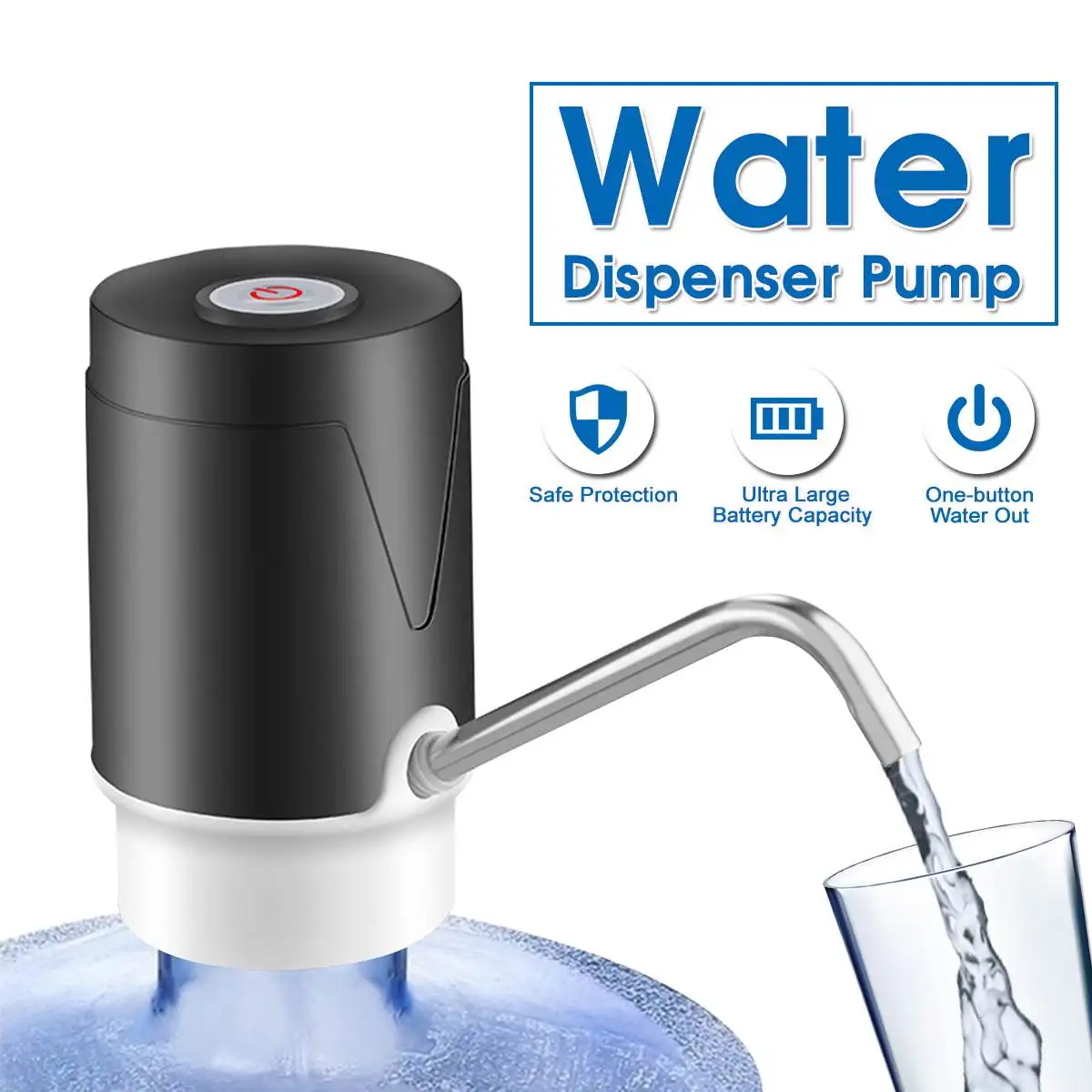 

Electric Water Dispenser Bottled Water Pump Electric Automatic Water Dispenser Pump Portable Electric Water Dispenser For Home