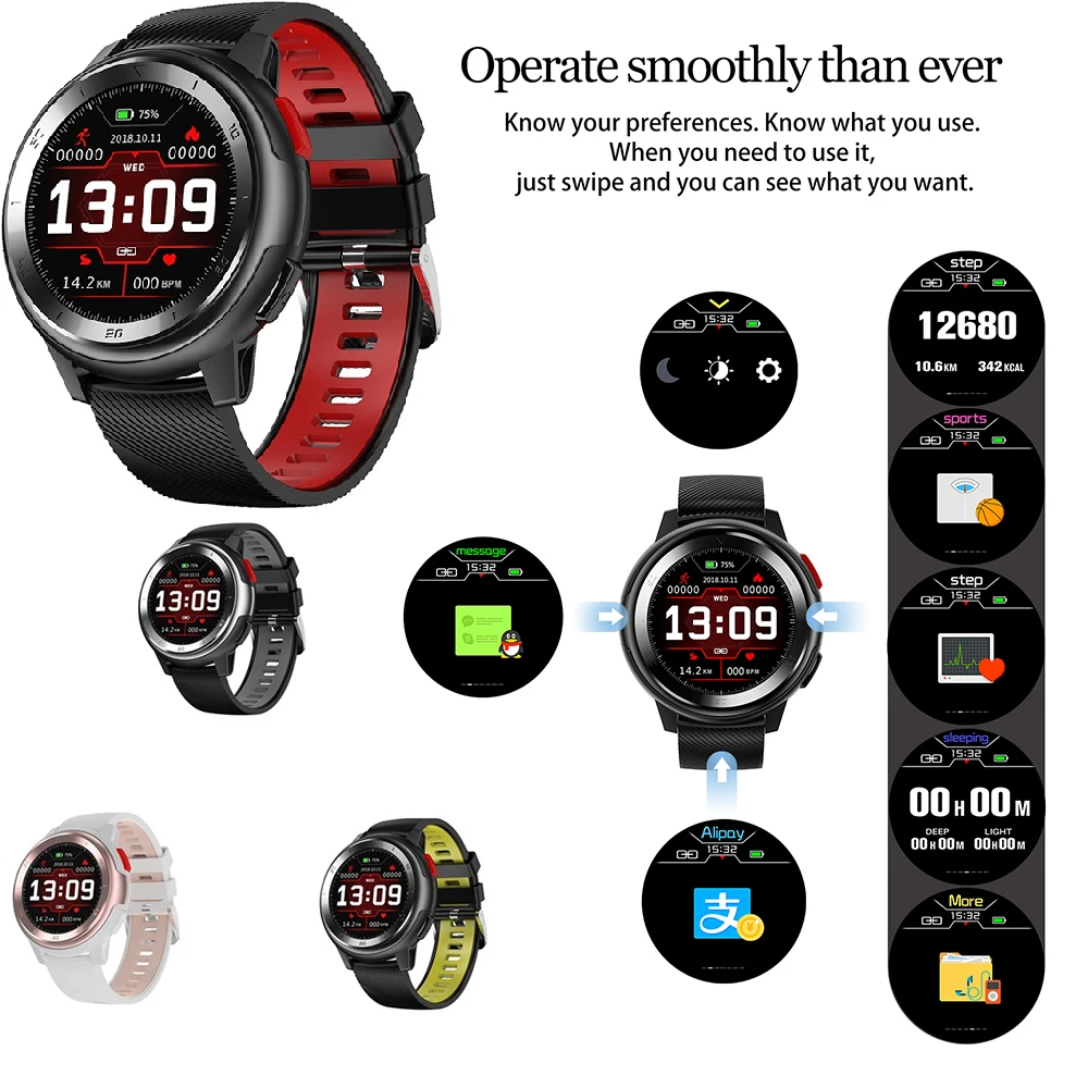 smartwatch nfc 2018
