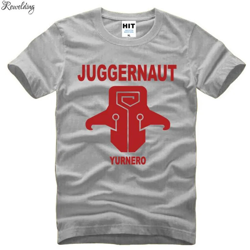  Dota2 Dota Juggernaut Printed T Shirt Men Summer Short Sleeve O-Neck Cotton Men's T Shirt Novelty G