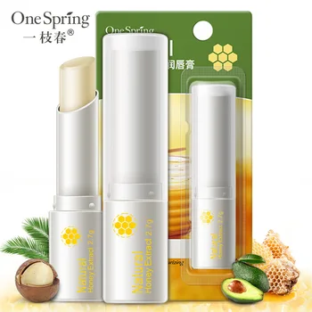 

Honey Lip Balm Moisturizing Mild Brighten Lipbalm Makeup Colorless Refine Repair Wrinkles Care Hydrating Moisturizing Skin Care