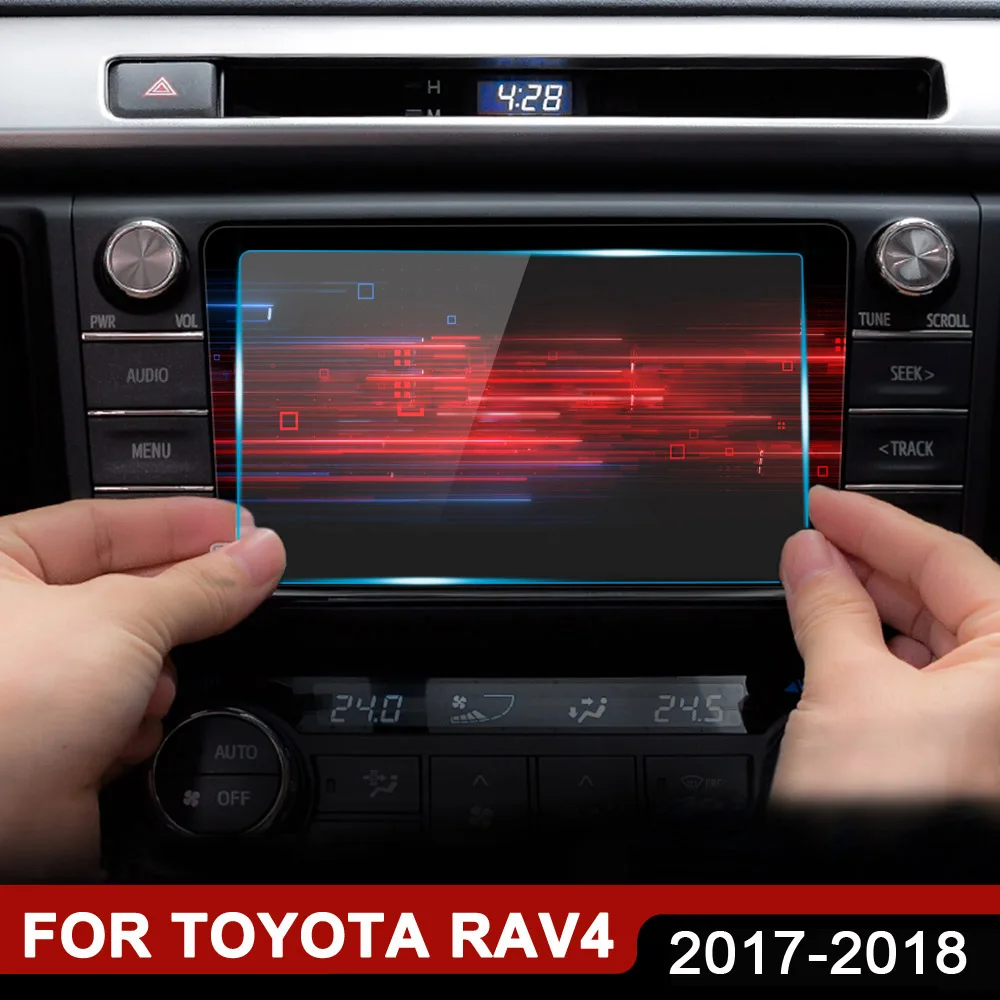 Аксессуары для Toyota RAV4 RAV 4 Автомобильный gps навигатор Закаленное стекло Защитная пленка для экрана 7 8 дюймов