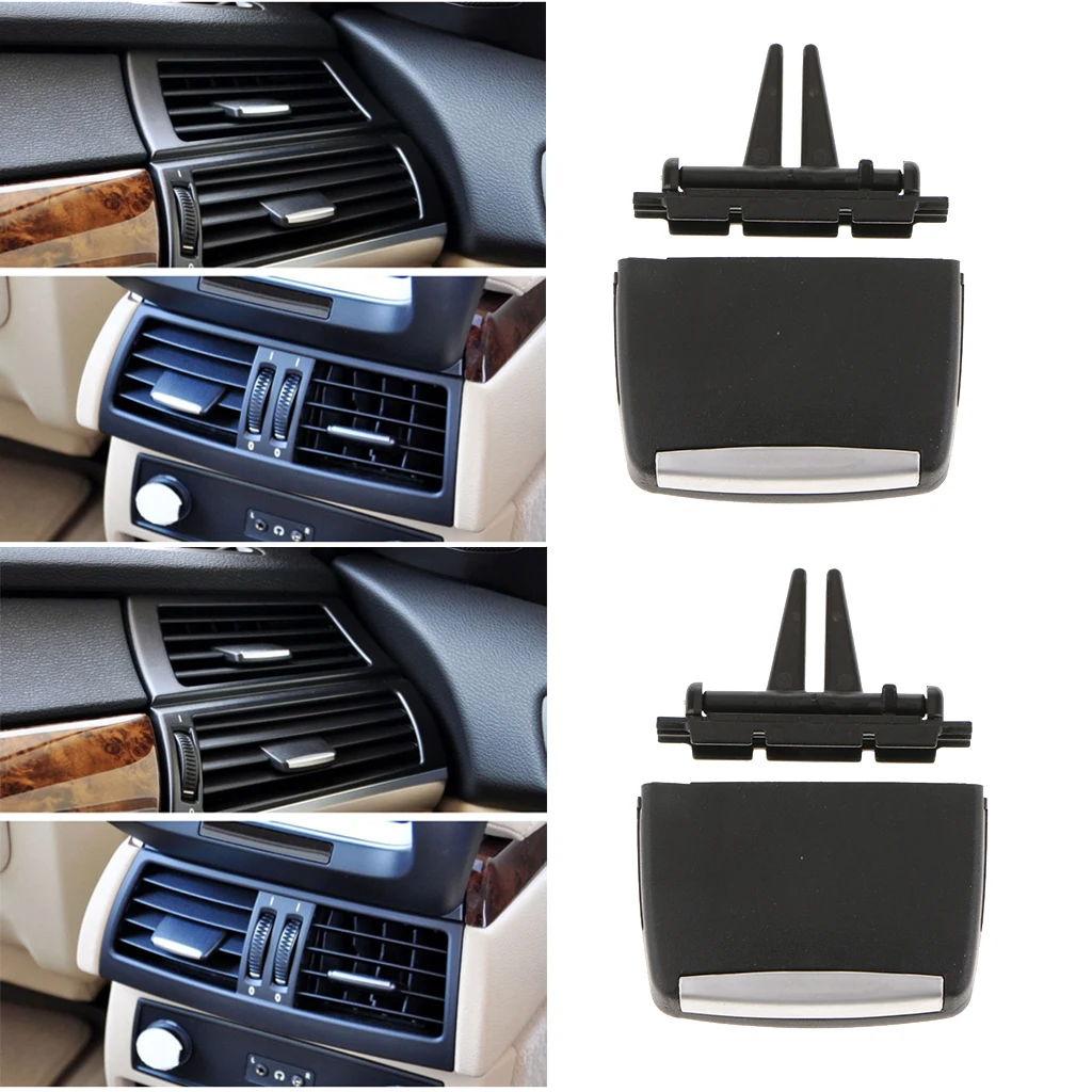 2pcs Rear A/C Air Conditioning Vent Outlet Tab Clip Repair Kit For BMW X5 X6