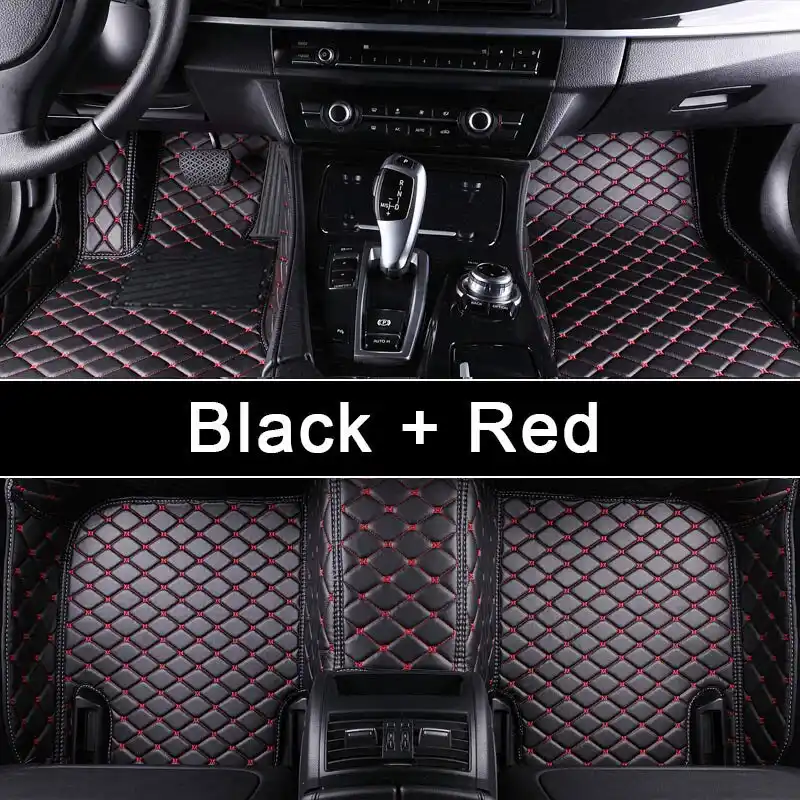 Leather Car Floor Mat For Toyota Rav 4 2005 2019 Ca30 Ca40