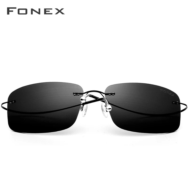 frameless polarized sunglasses