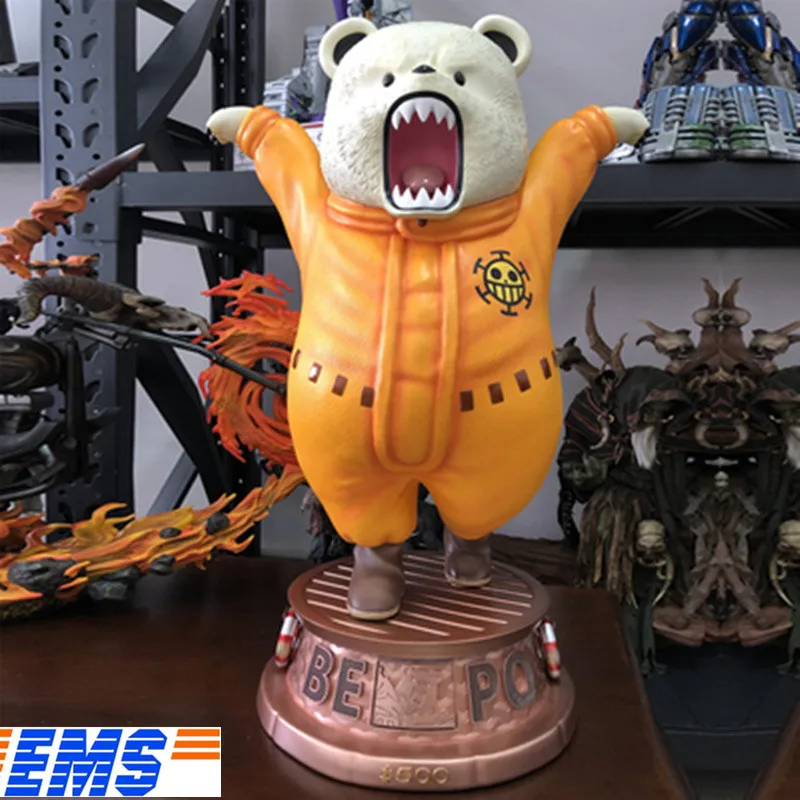 Аниме статуя ONE PIECE Bepo GK медведь полный длинный портрет каучуковая экшн фигурка