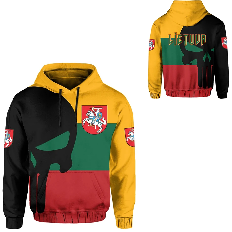 

Tessffel Country Emblem Flag Lithuania Retro Tattoo Autumn Pullover Men/Women Tracksuit Jacket 3Dprint Streetwear Zip Hoodies 10