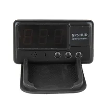C60 Hud Автомобильный gps измеритель скорости цифровой дисплей лобовое стекло скорость сигнализации стабильный и мощный прочный и прочный практичный