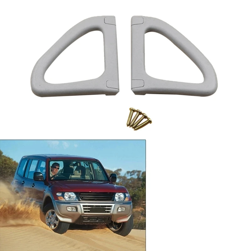 2 шт. аксессуары для ручек на крышу автомобиля Mitsubishi Montero Shogun Pajero MK2 V31 V32 V33 V43 MB692703