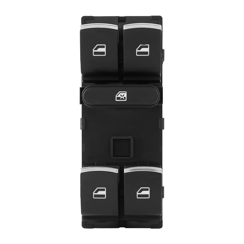 6 шт. хромированные фары для фар оконное зеркало переключатель Eos Rabbit Passat B6 B7 CC Jetta