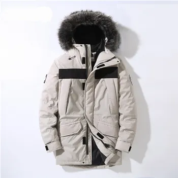 

High Quality 90% Down Jacket Men Winter Jacket 2020 New Fashion Short Thick Warm Parkas Fur White Duck Down Coats Brand Clothing