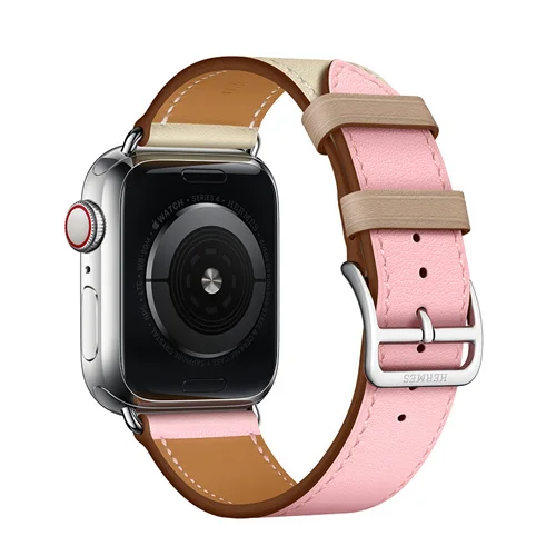 14 Кожаный ремешок для Apple watch 4 band 44 мм 40 мм iWatch band 38 мм 42 мм Натуральная кожа одиночный походный Браслет Apple watch 3 5 2 1 42 - Цвет ремешка: 14