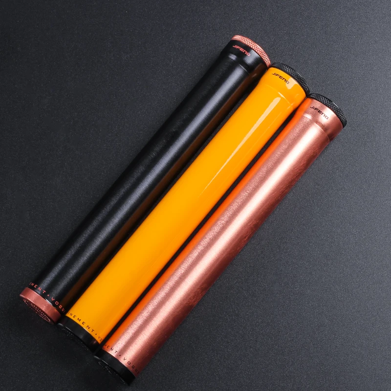 Чехол для сигар Cohiba с увлажнителем классический алюминиевый дорожный футляр