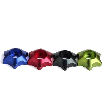 

5pcs M6 fisheye washer gasket aluminum hexagon cone washers gaskets concave-convex cushion multicolor