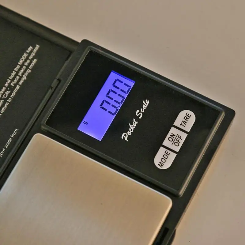 200/300/500/1000g 0,01/0,1 г Высокая точность ЖК-дисплей цифровой Дисплей Карманные электронные весы мини-электронная шкала для Кухня ювелирные изделия наркотиков
