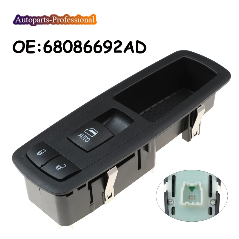Переключатель Стеклоподъемника автомобильный для Jeep Grand Cherokee 2010-2019 68086692AD 68086692AF