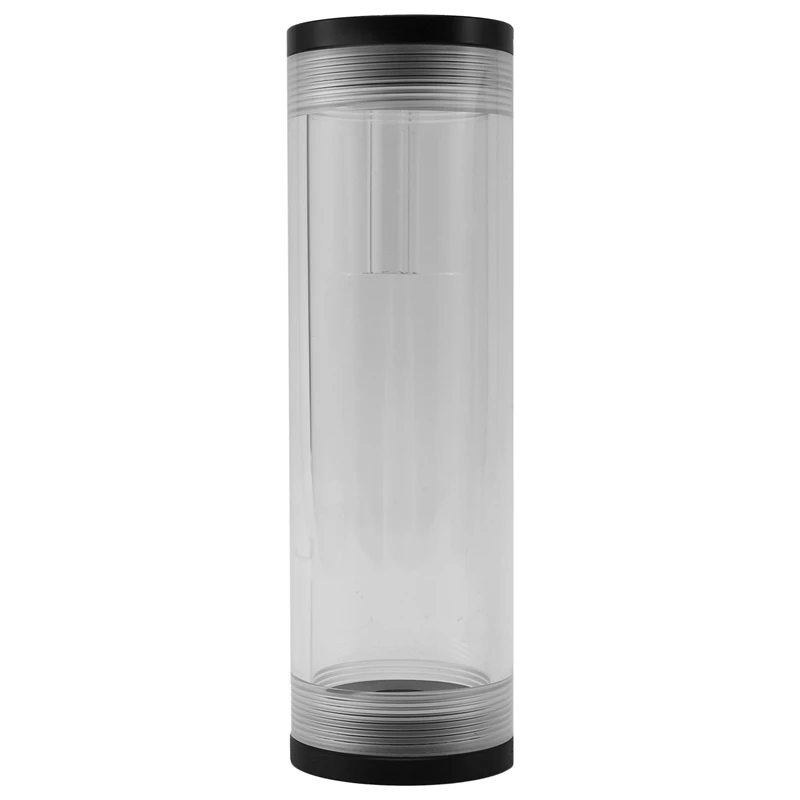 

Transparent Computer Water Cooler 2020 Cylindrical Water Tank Three Hole POM Cover for YSX-PMB 16cm Long