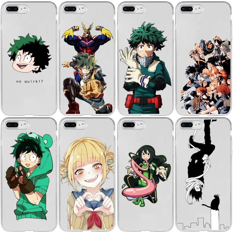Anime My Hero Boku no Academia deku bakugou Cover Case for Xiaomi Redmi Note 9 9S 9A 9C 8T 8 7 6 5 4 Pro Max Prime | Мобильные