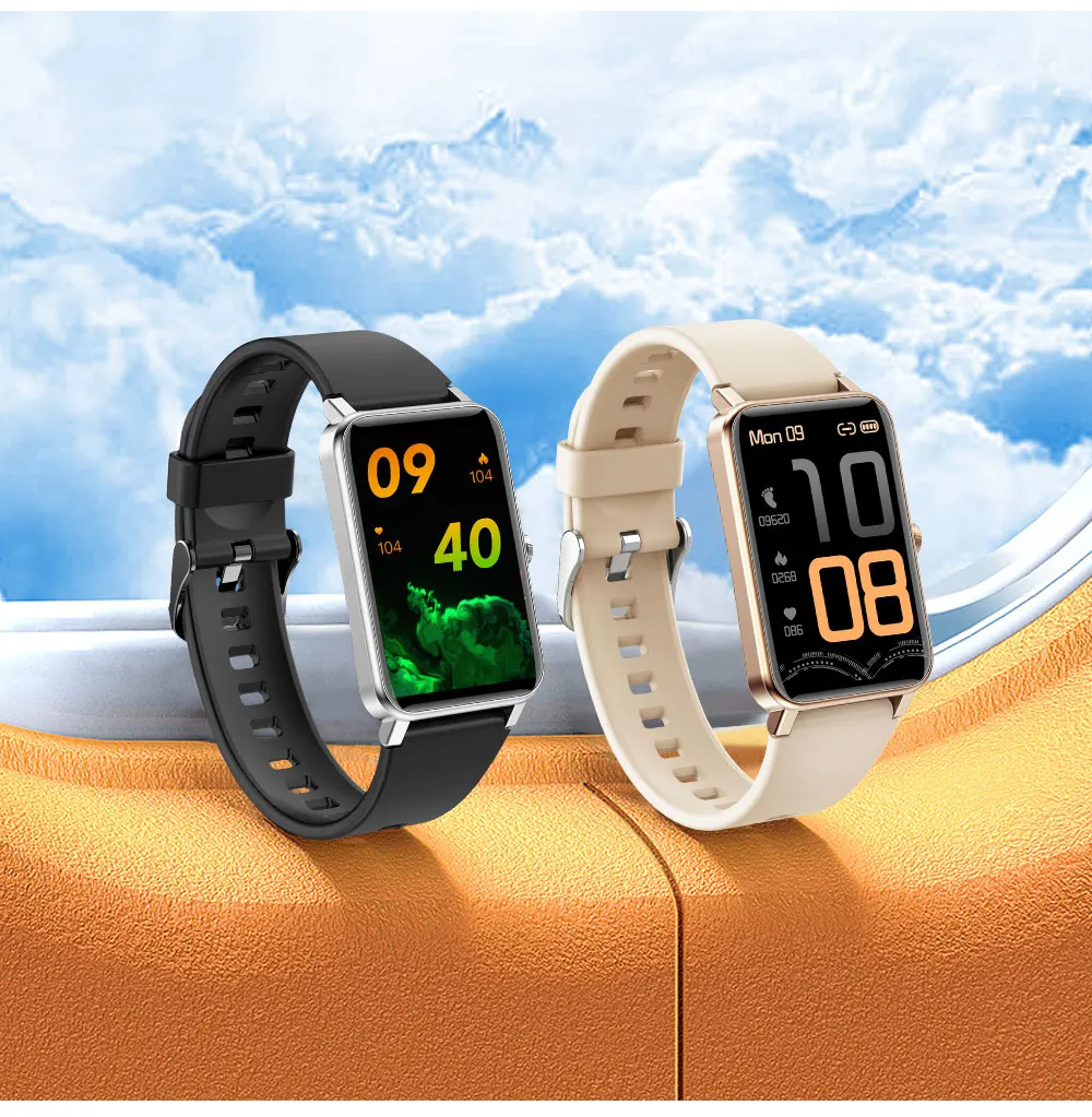 Zx18 Smart Watch 1.57 Inch Ip68 Waterproof Fitness Tracker Blood 