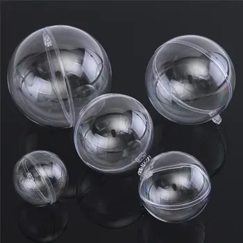 

5Pcs/Set 3D Bath Bomb Mold Mould Clear Round Heart Egg Shape Ball Sphere Bath Bomb Accessories Plastic Ball DIY Bath Tool