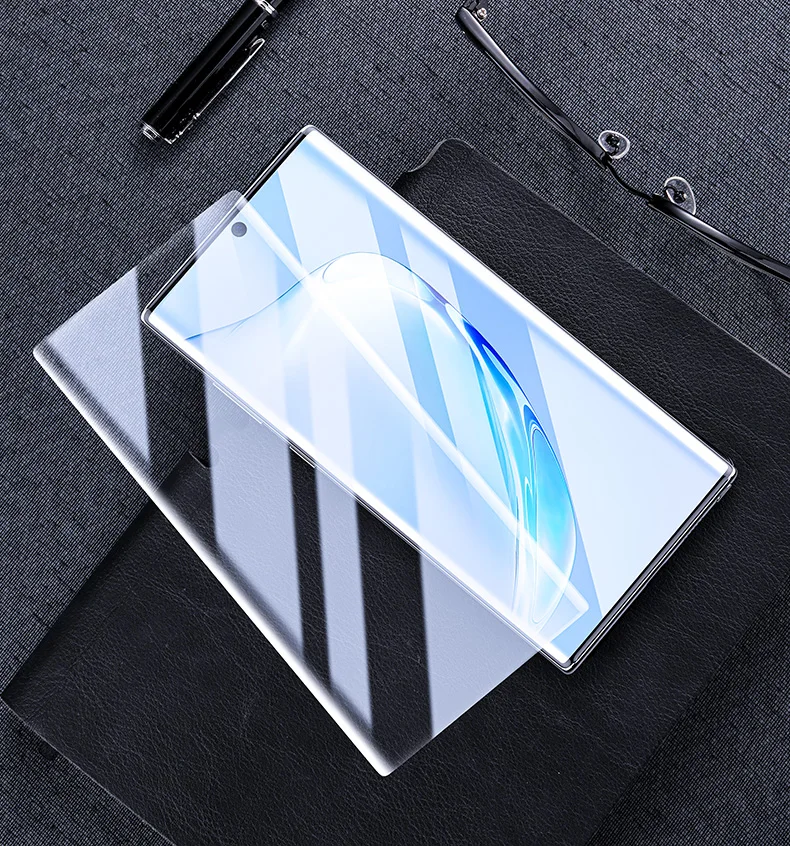 ROCK Полный протектор экрана для samsung Galaxy Note 10 мягкая Гидрогелевая пленка для samsung Note 10 Plus Защитная пленка для Note10