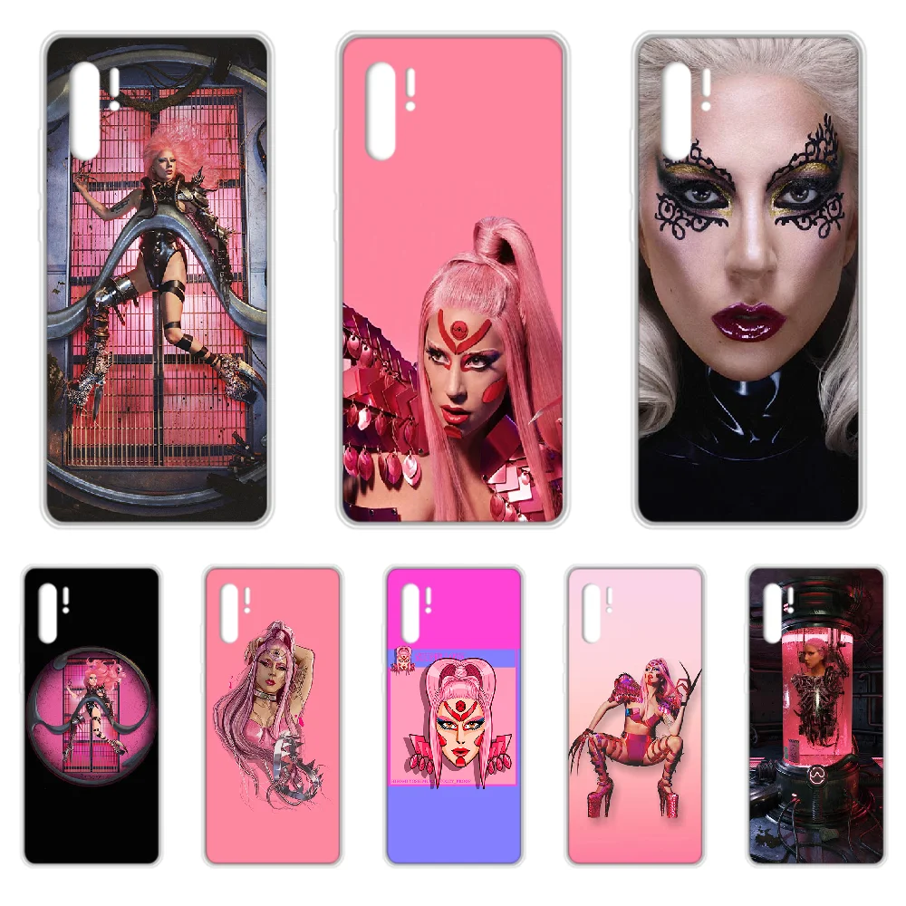 Чехол для телефона Lady Gaga Chromatica чехол HUAWEI p 8 9 10 20 30 40 P pro Smart 2017 2019 Z lite прозрачный