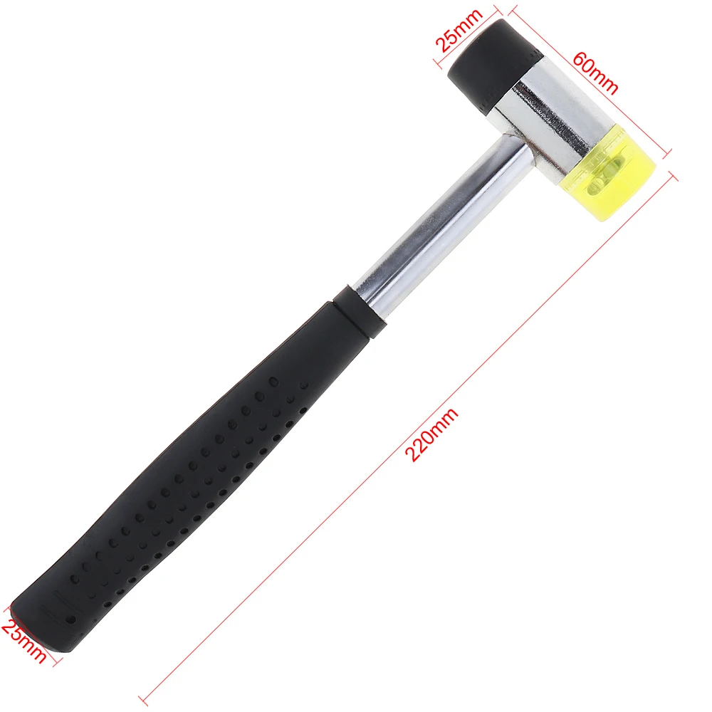 Double Face Tap Nylon Hammer 30mm-60mm For Multifunctional hand tool hard  plastic and Non Slip Plastic handle diameter tools - AliExpress