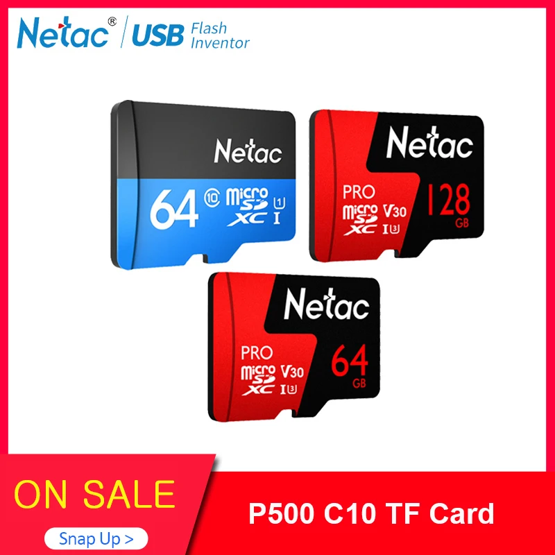 Netac класс 10 32 Гб 64 Гб 256 ГБ Micro SD карта 16 ГБ 128 Гб 32 64 ГБ TF карта для хранения данных флэш-карта памяти для смартфонов