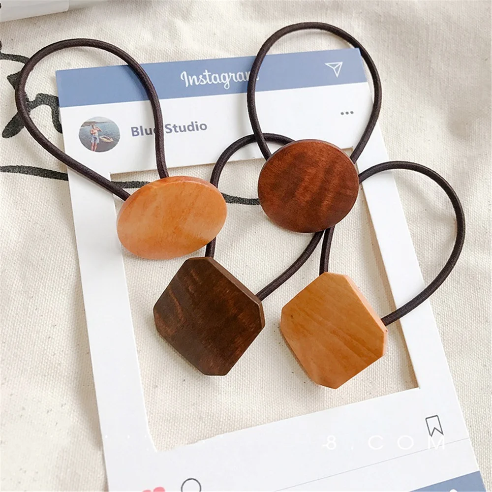 Резинка для волос в Корейском стиле модная эластичная ретро-повязка Джокера с