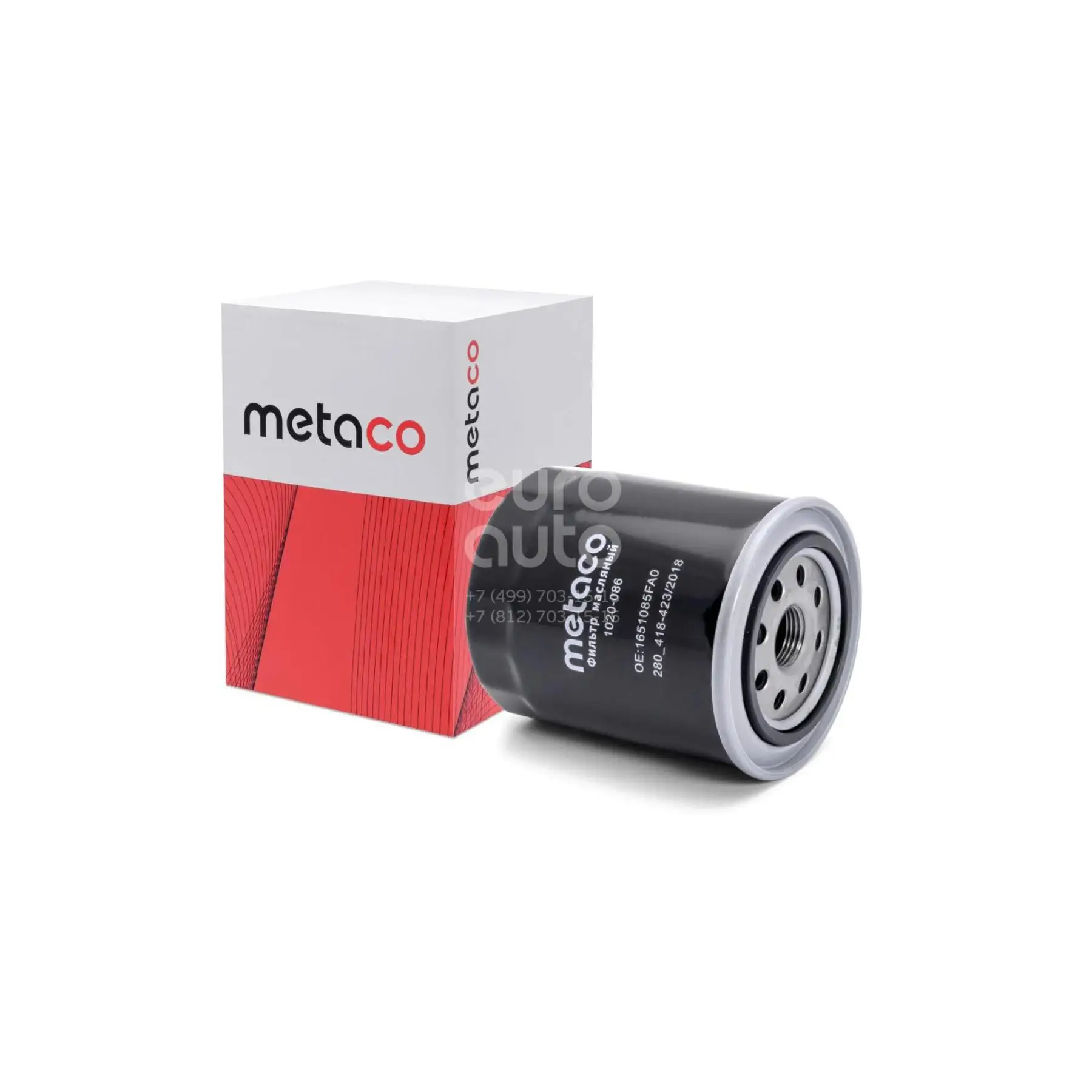 Metaco Фильтр масляный 1020-086