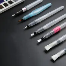 7 шт. многоразового пилот водяная кисть, чернильная ручка для Краски акварель кисти ручка для рисования Рисование ручка для начинающих подарок
