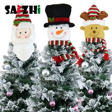 Saizhi детские рождественские украшения Рождественский подарок Санта Клаус Снеговик Дерево Игрушка подвесные украшения для дома