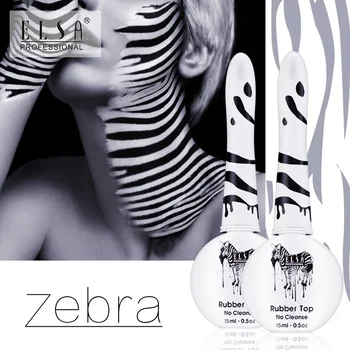 

ELSA Zebra Gel Nail Polish UV Led Gel Polish All For Manicure Nails Art Semi Permanent Hybrid Varnish Nail Design Base Top Coat