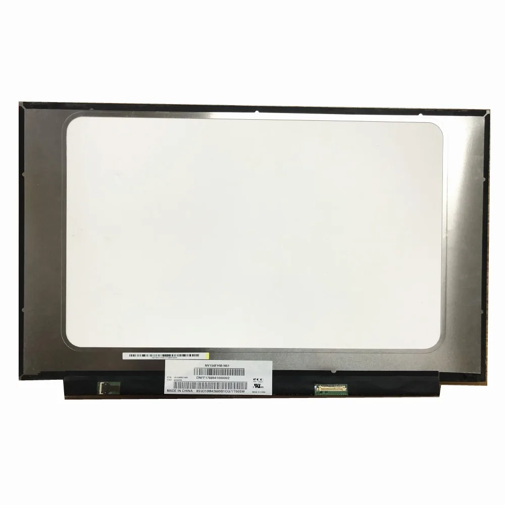 NV156FHM-N61 NV156FHM N61 15," ноутбук ЖК-экран матрица 30Pin 1920*1080 72% NTSC