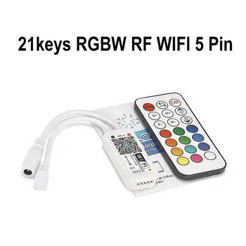 

LED Controller 21 Keys LED IR RGB Controler LED Lights Controller RF Remote Dimmer DC12V 6A For RGB 3528 5050 LED Strip